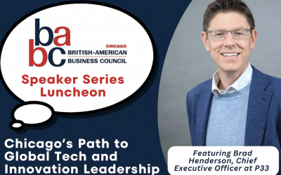 Speaker Series: 2023 Chicago’s Path to Global Tech and Innovation Leadership – Brad Henderson
