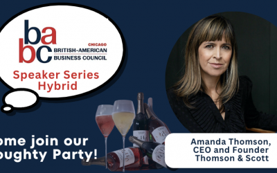 Speaker Series Hybrid – Come join the Noughty party! Featuring Amanda Thomson, CEO and Founder of Thomson & Scott
